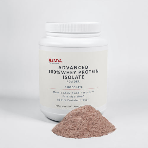 Jeemya Advanced Whey Protein Isolate (Chocolate) | Supports Muscle Repair & Energy Metabolism