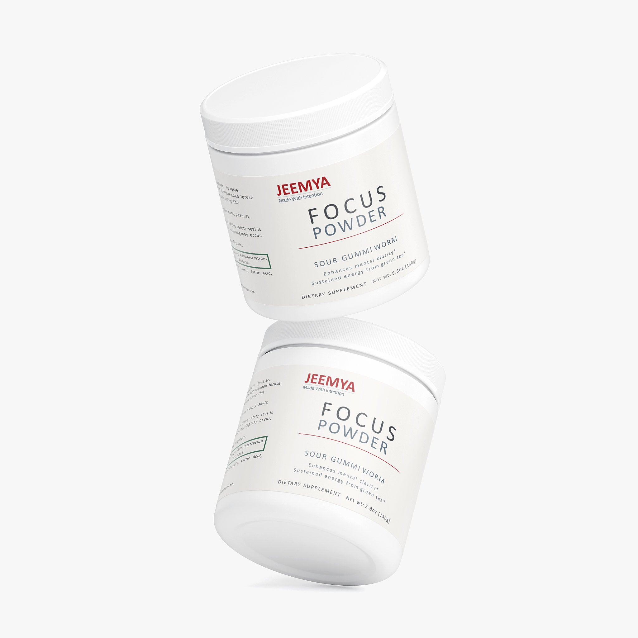 Jeemya Focus Powder | Cognitive Support Blend for Mental Clarity & Alertness