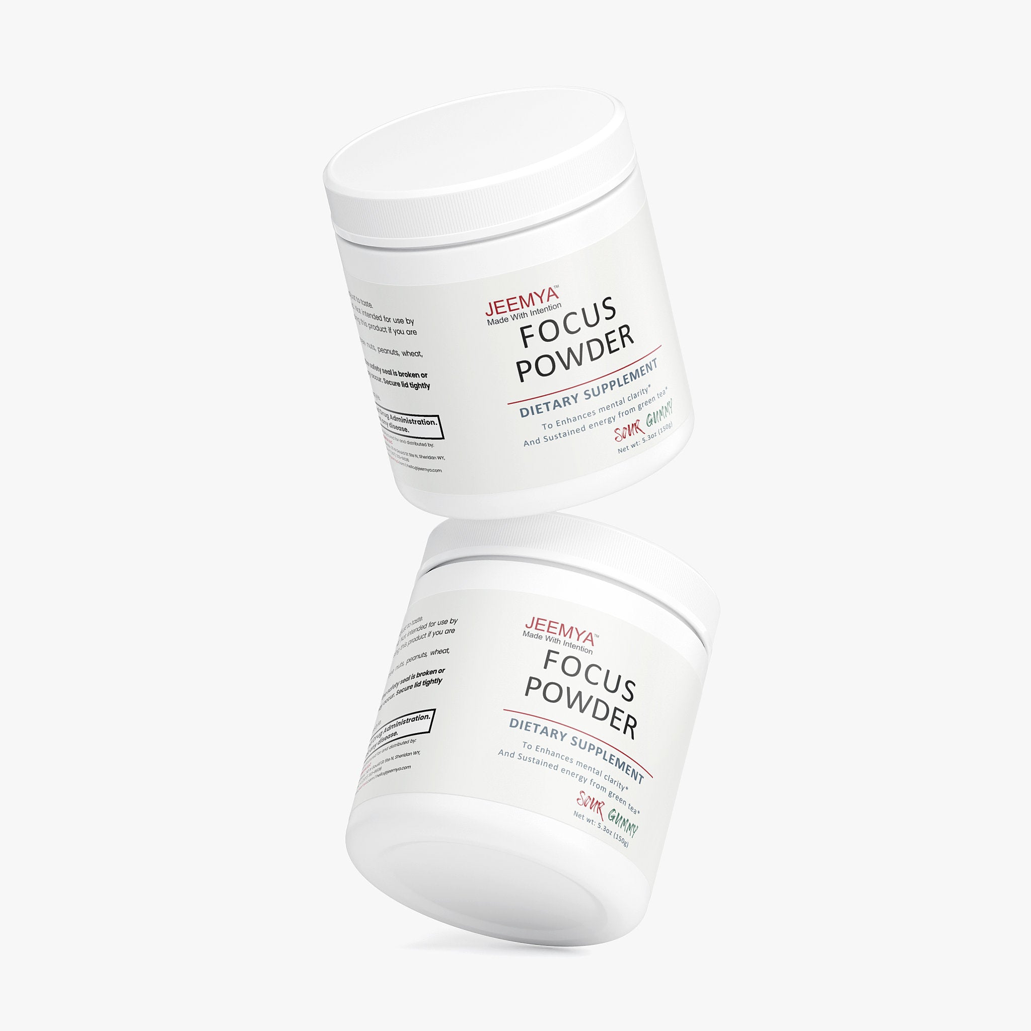 Focus Powder (Sour Gummy Worm) | 20 Servings
