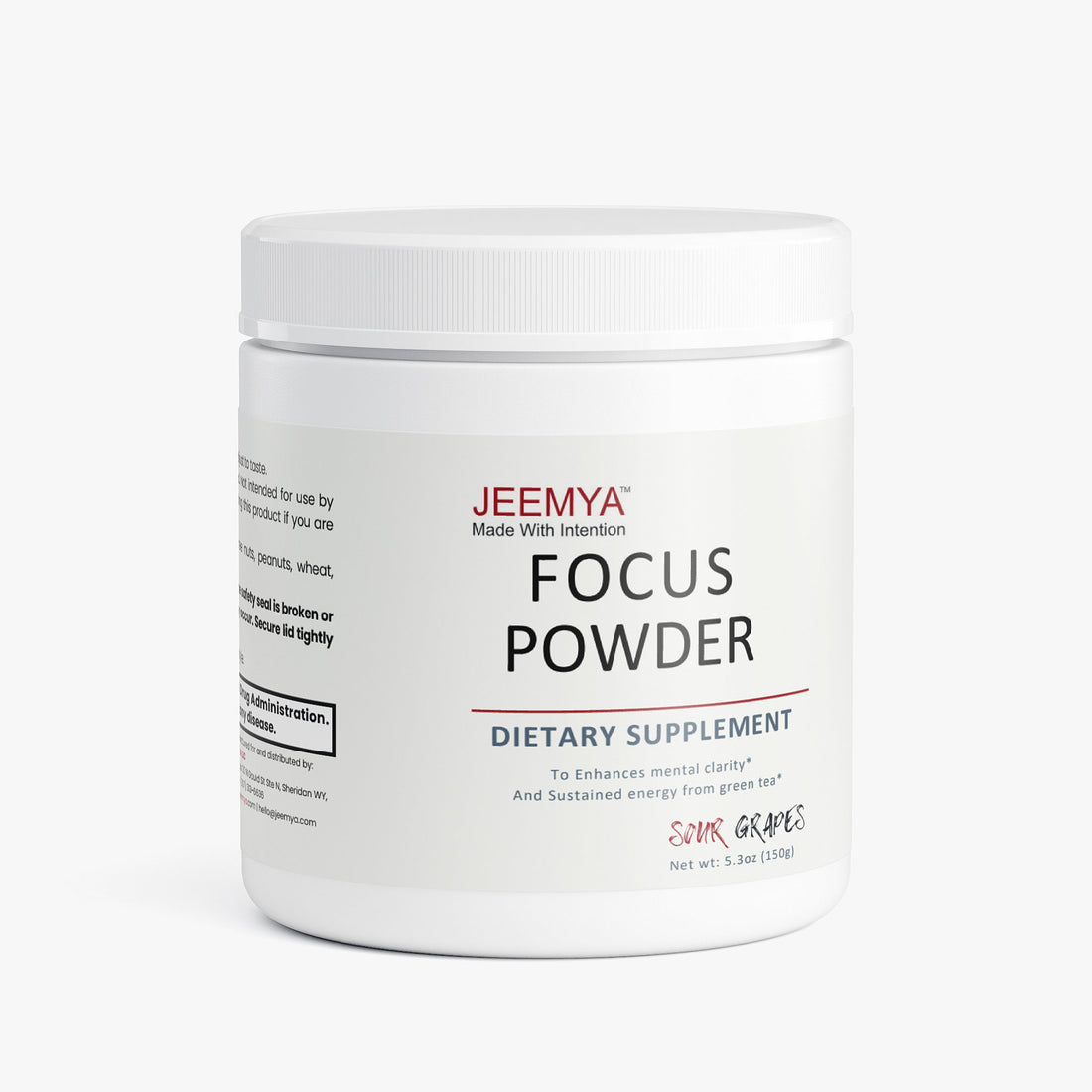 Focus Powder (Sour Grape) | 20 Servings