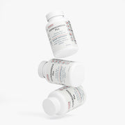 Multiple JEEMYA Ashwagandha Plus -  Cortisol Supplement  bottles stacked together showcasing an adaptogenic wellness formula for stress support, energy, and balance.