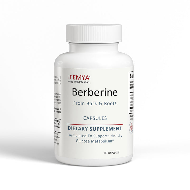 Berberine Supplement HCl | Metabolic Health Support 800mg · 60 Capsules · 30-Day Supply