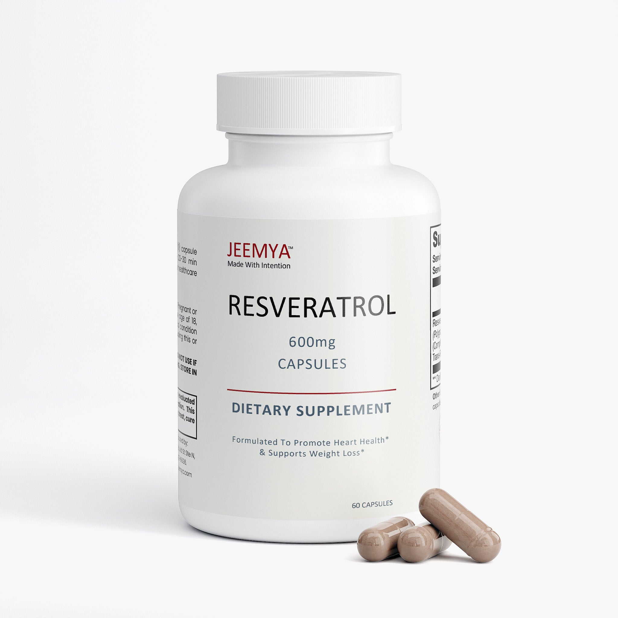 Resveratrol 50% 600mg | 60 Servings