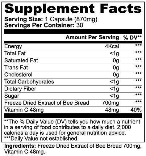 Bee Pearl Capsules | 30 Servings